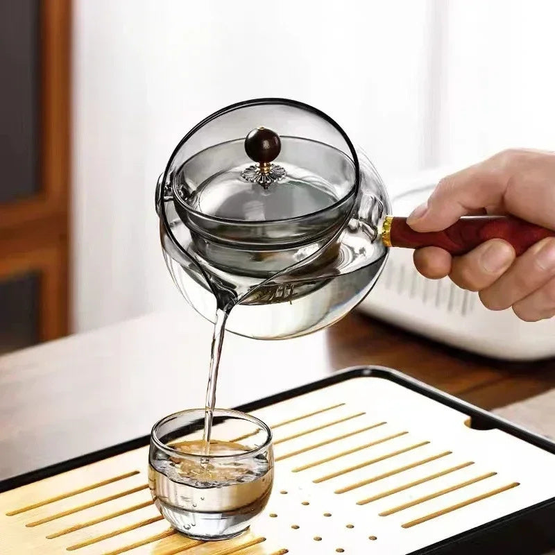 SpinBrew Glass Teapot