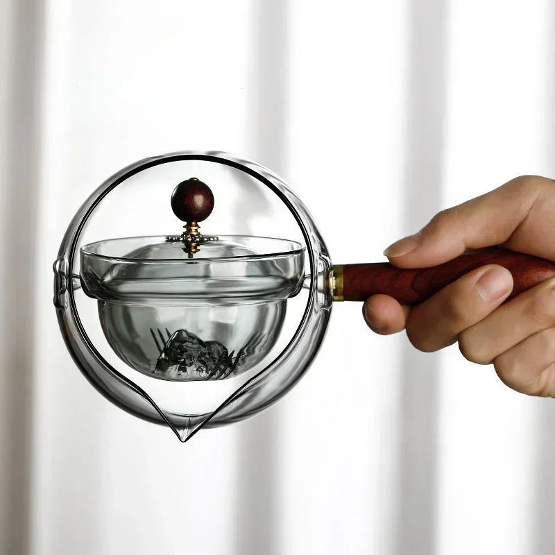 SpinBrew Glass Teapot