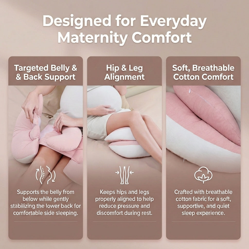 Cozy Maternity Comfort Pillow