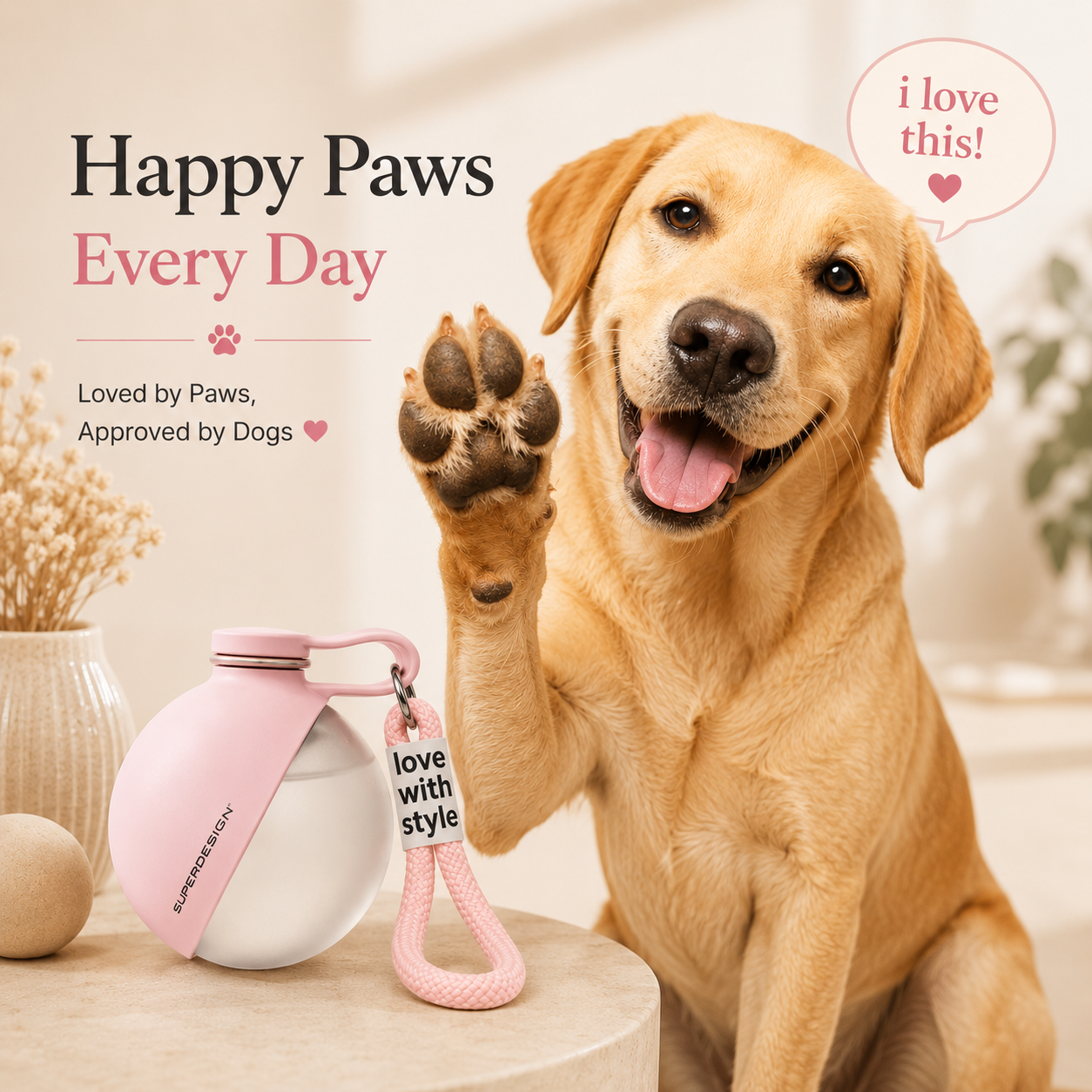 PawSip™ Portable Dog Water Bottle