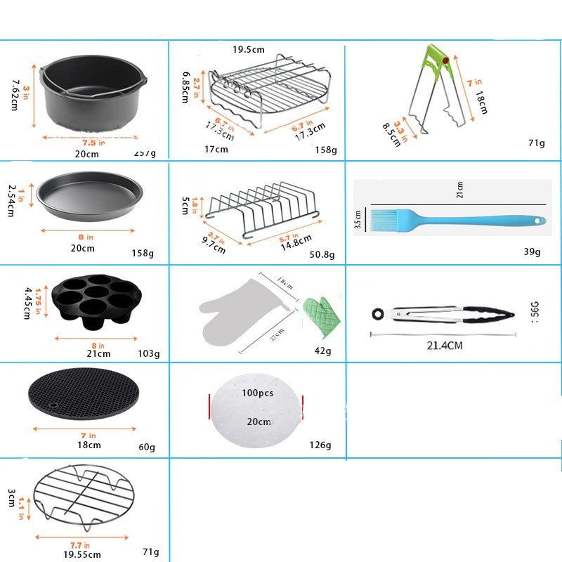 CrispyCraft 8-in-1 Set