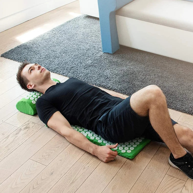 ZenFlow™ Acupressure Mat & Pillow Set