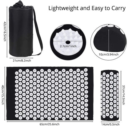 ZenFlow™ Acupressure Mat & Pillow Set