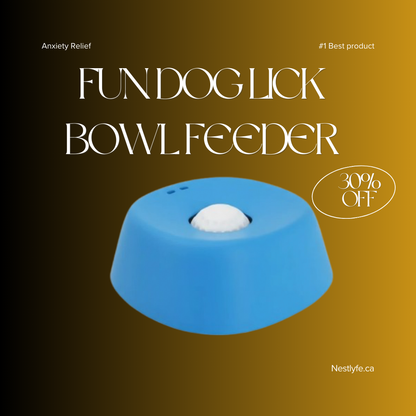 Fun Dog Lick Bowl Feeder