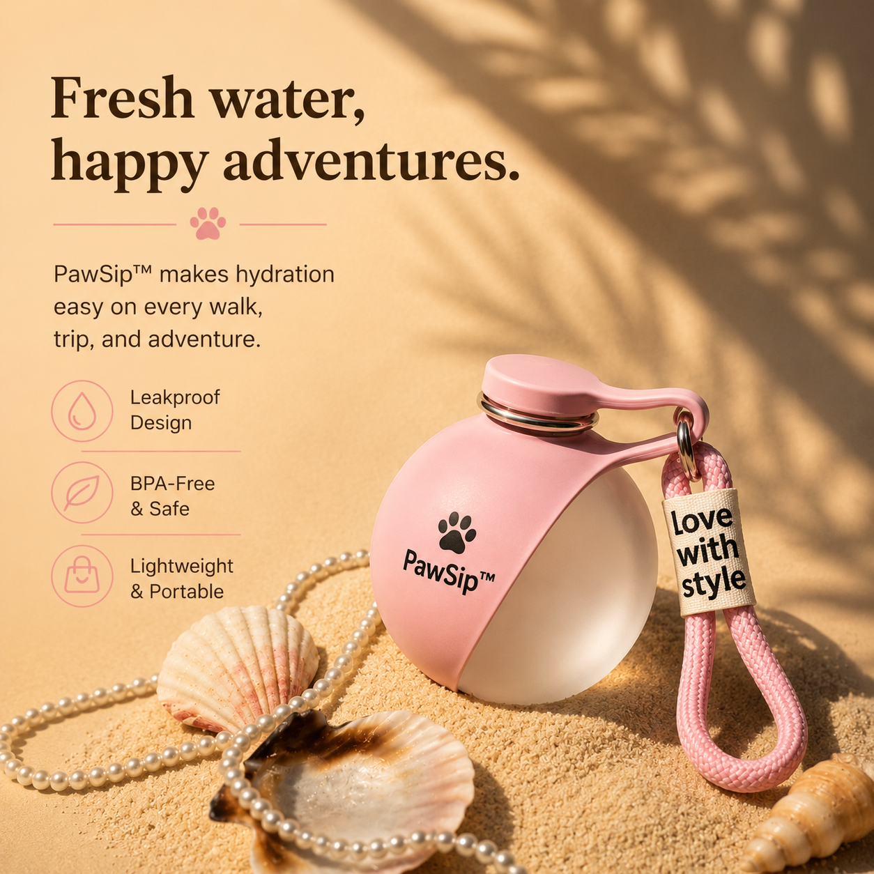 PawSip™ Portable Dog Water Bottle
