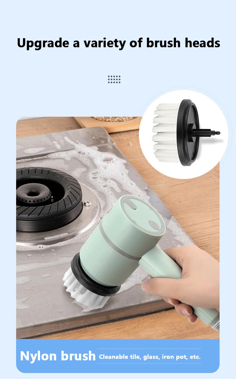 Effortless Electric Scrubber