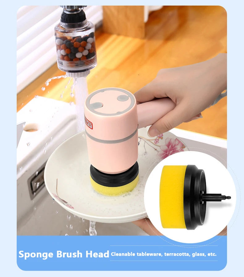 Effortless Electric Scrubber