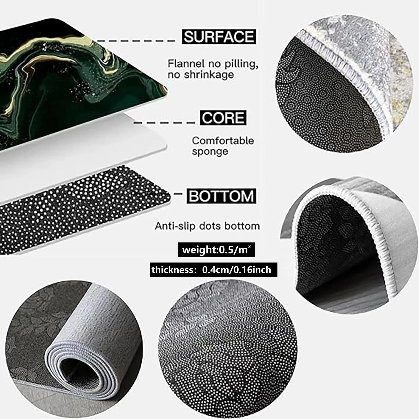 Cozy Christmas Kitchen Mats