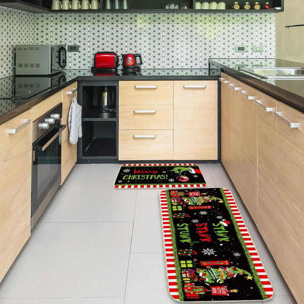 Cozy Christmas Kitchen Mats